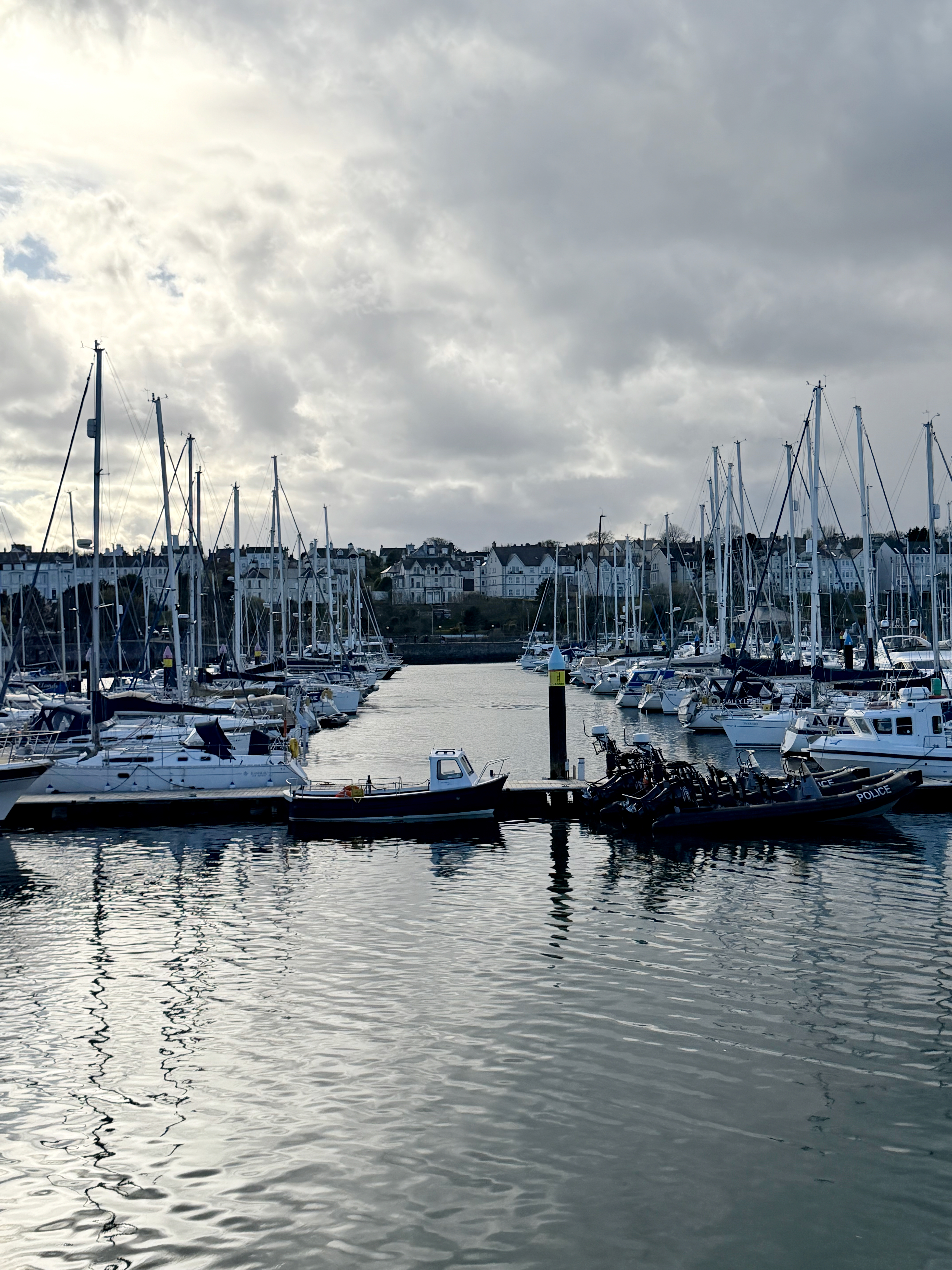 Bangor marina this week after Storm Dave whipped through NI was a peaceful place to relax! %rc