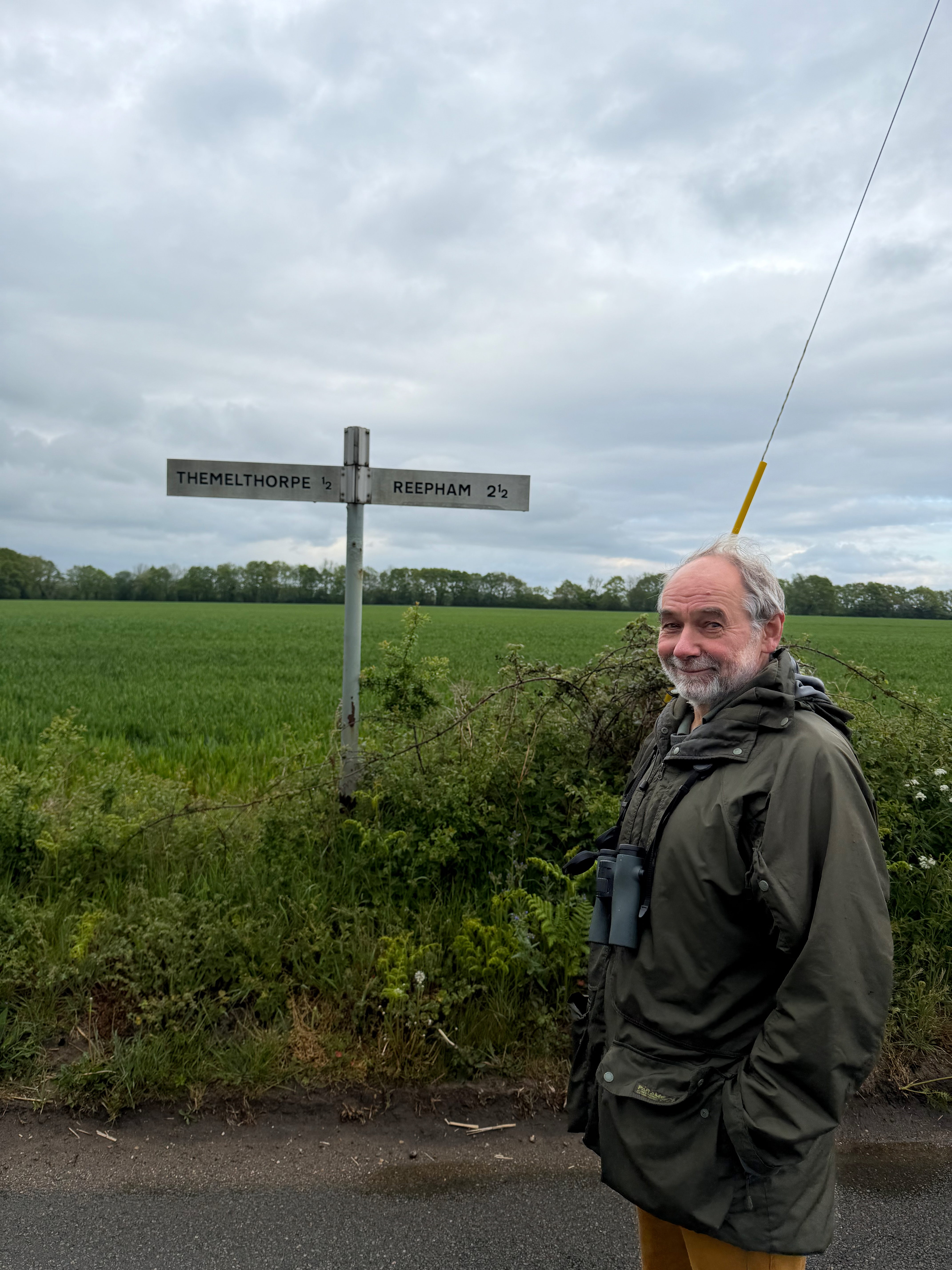We were in the middle of nowhere in Norwich