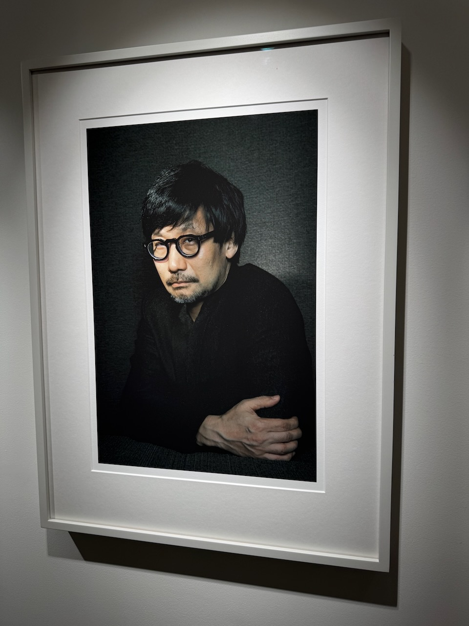 Hideo Kojima has the coolest portraits at the BAFTA