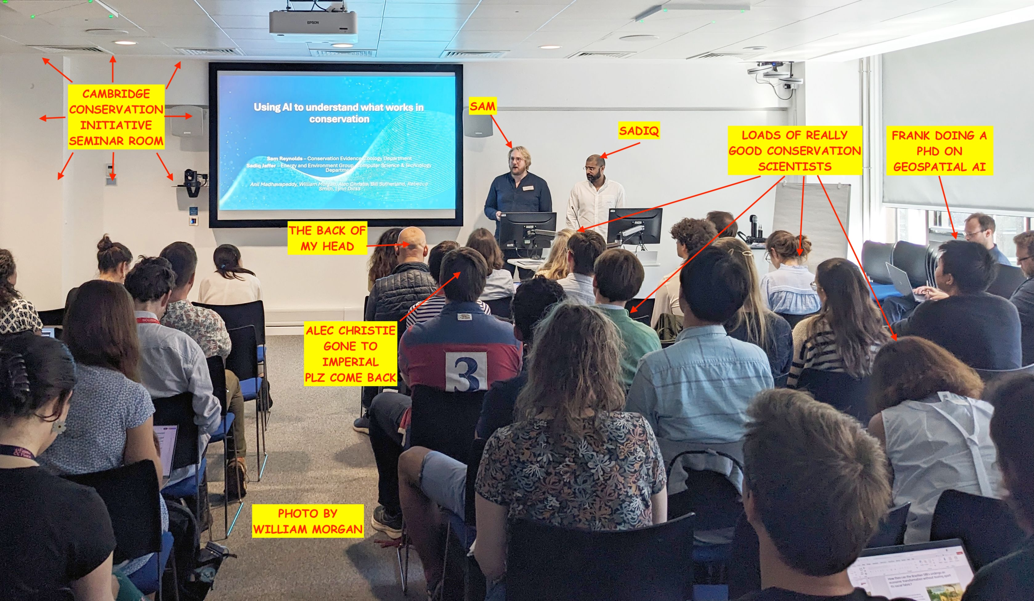 An annotated guide to the AI@Cam day