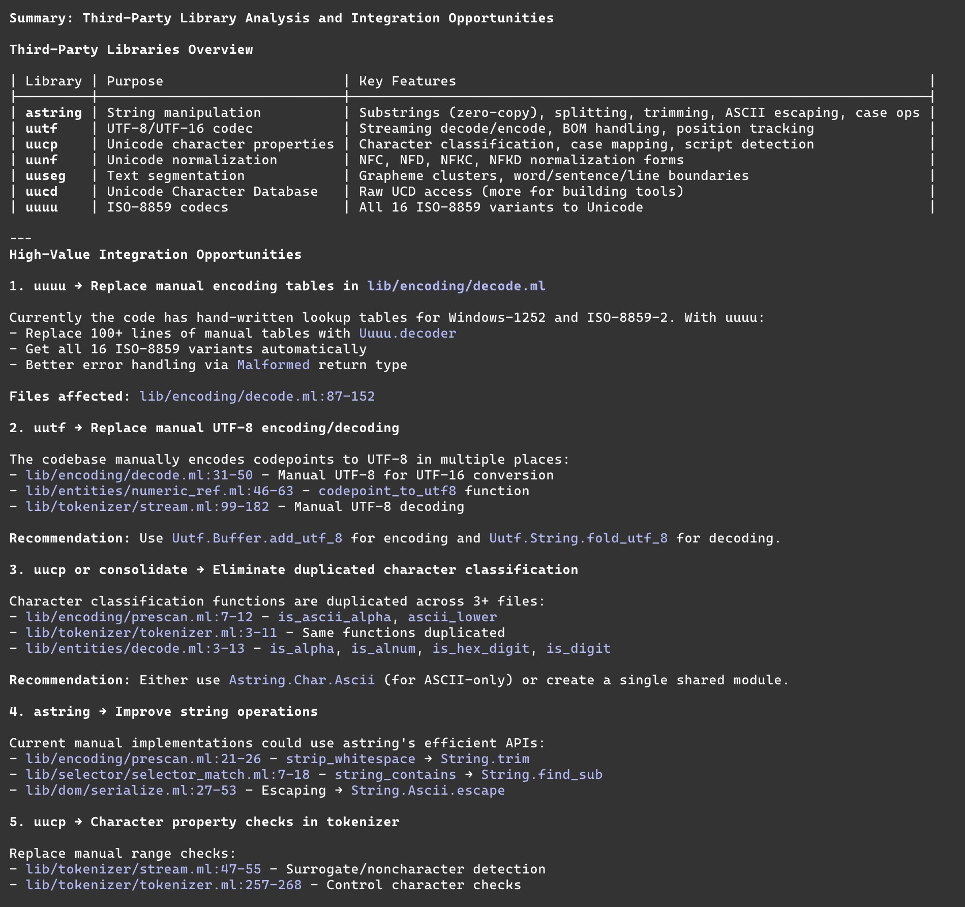 The agent then returns with results of the search including recommendations. The agent then returns with results of the search including recommendations.