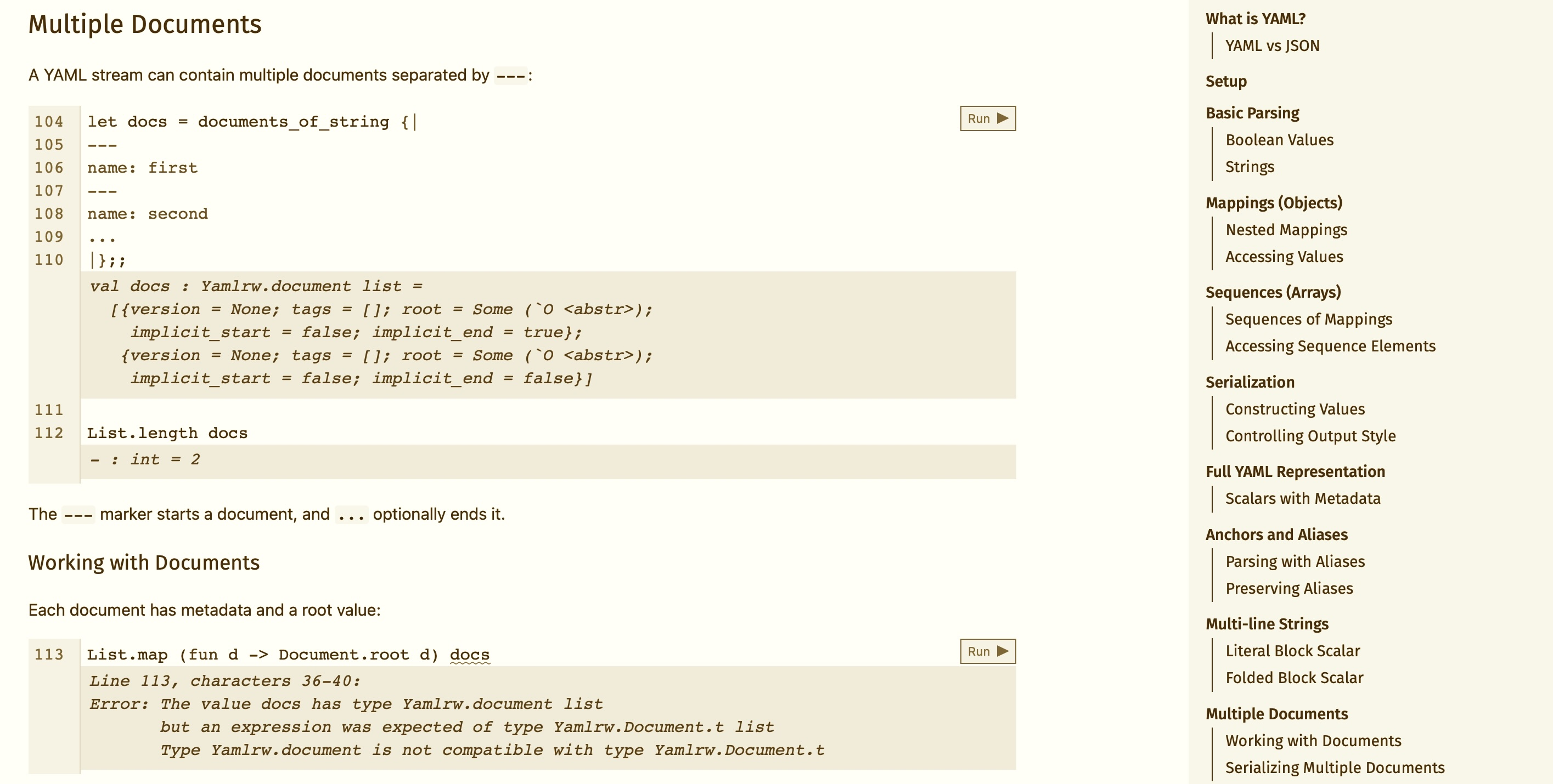 All you ever wanted to interactively be vibesplained to about... Yaml
