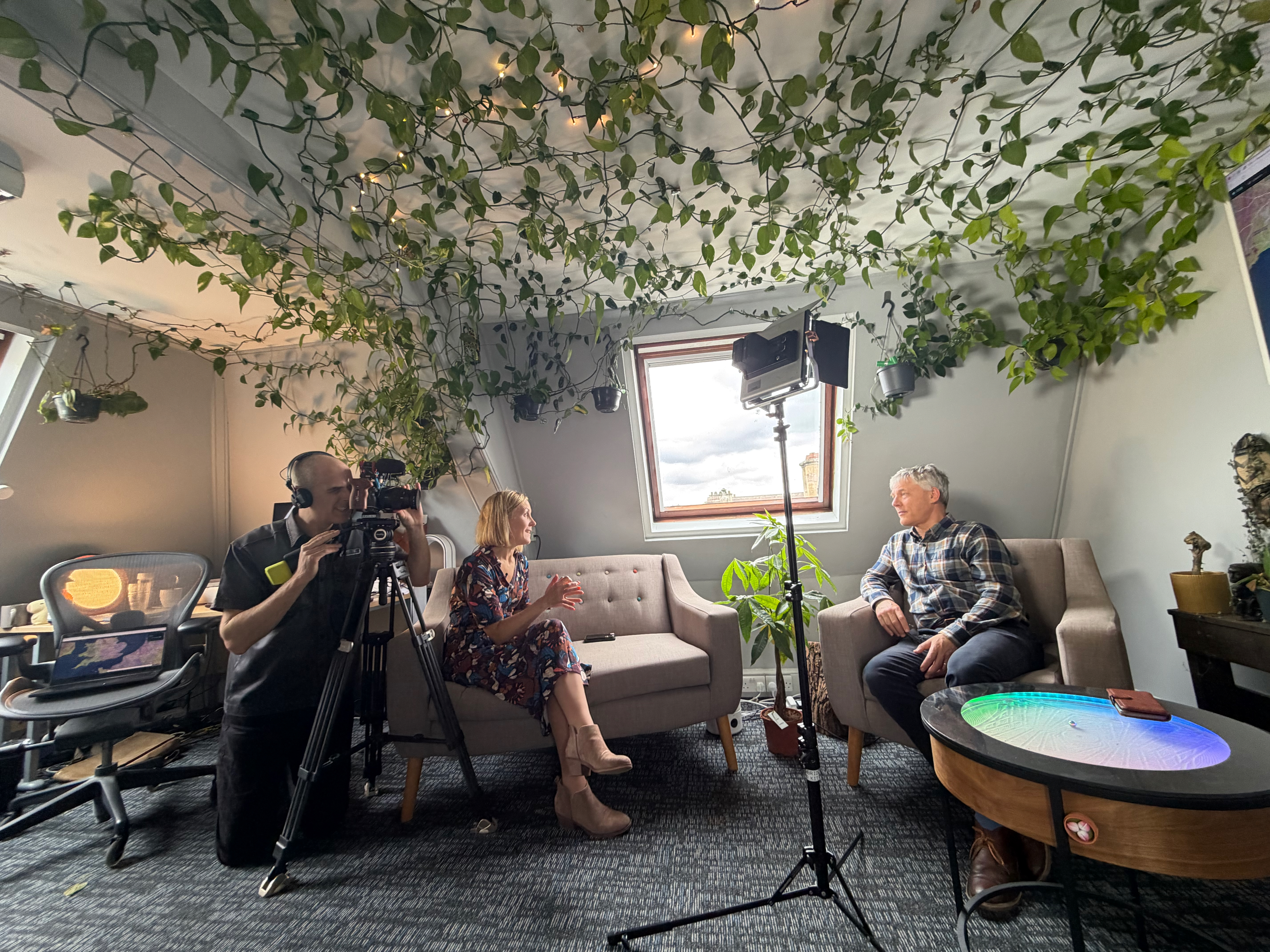 David Coomes in the hotseat with BBC Look East