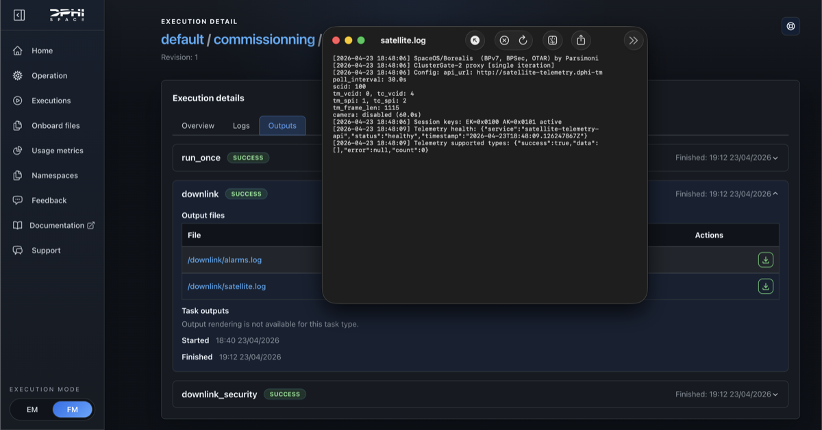 OCaml running in space: the proof's in the VT220 console