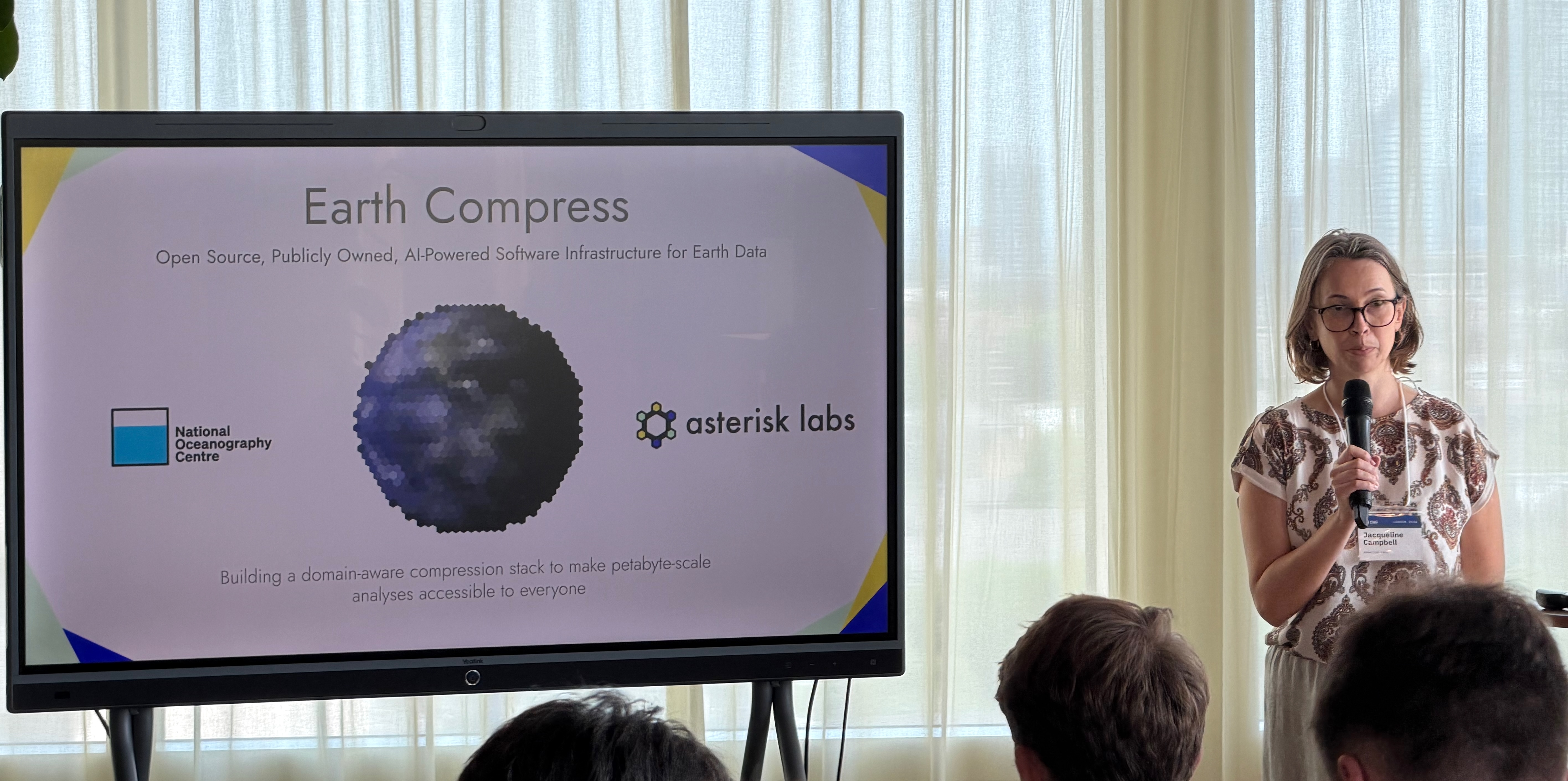 Earth Compress is a publicly-owned, domain-aware compression stack for Earth data.