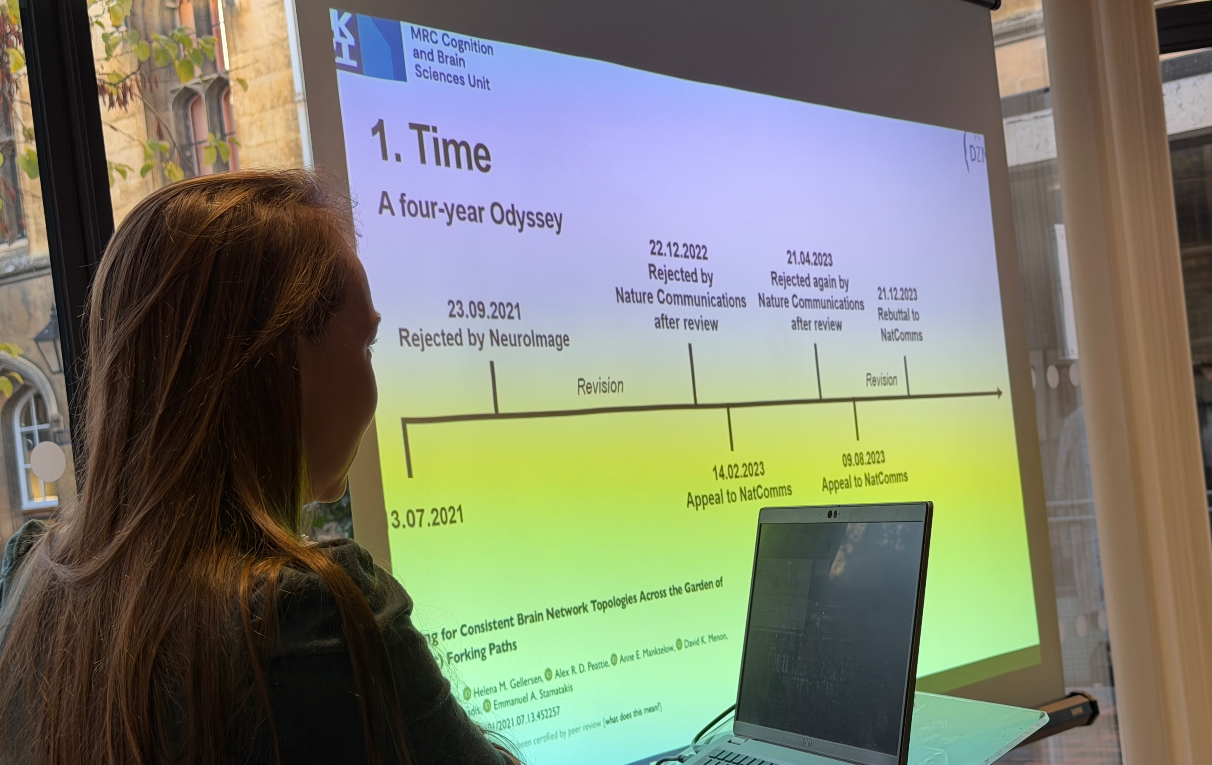 Helena showing the tumultous path of editorial decisions Helena showing the tumultous path of editorial decisions