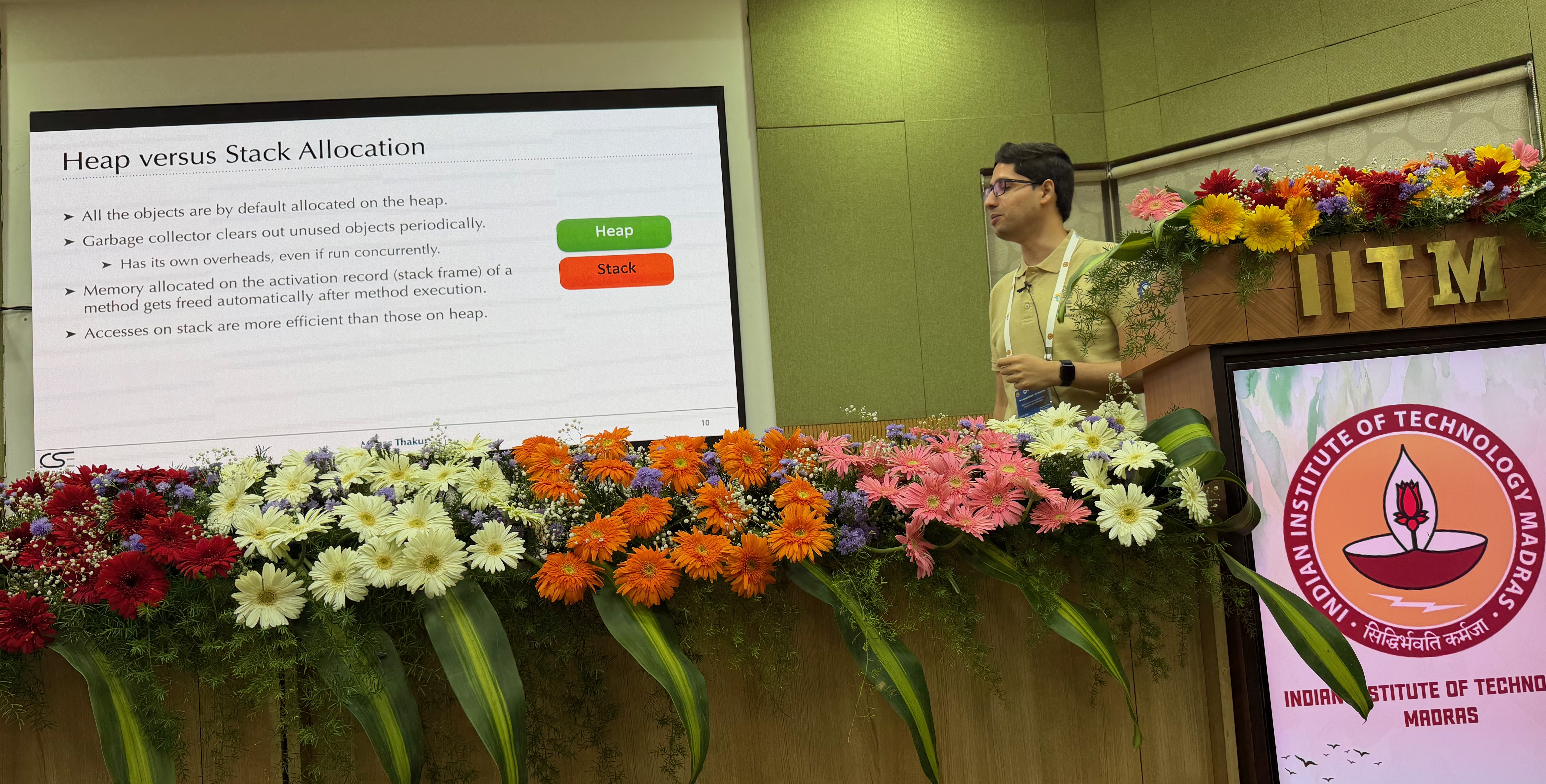 Manas Thakur shows how precise static analysis pays off inside a JIT