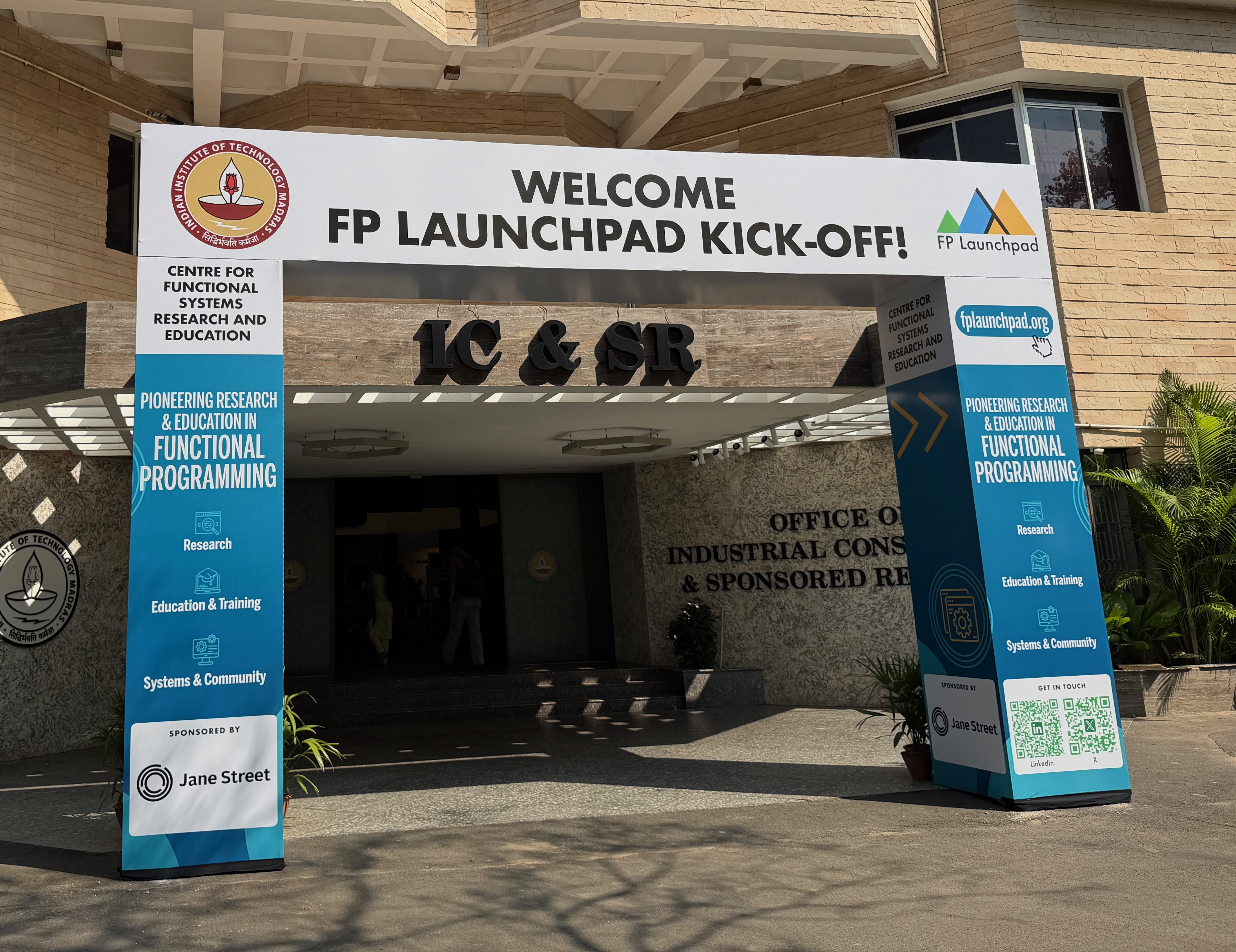 The FP Launchpad brings functional programming up front to IIT-M!