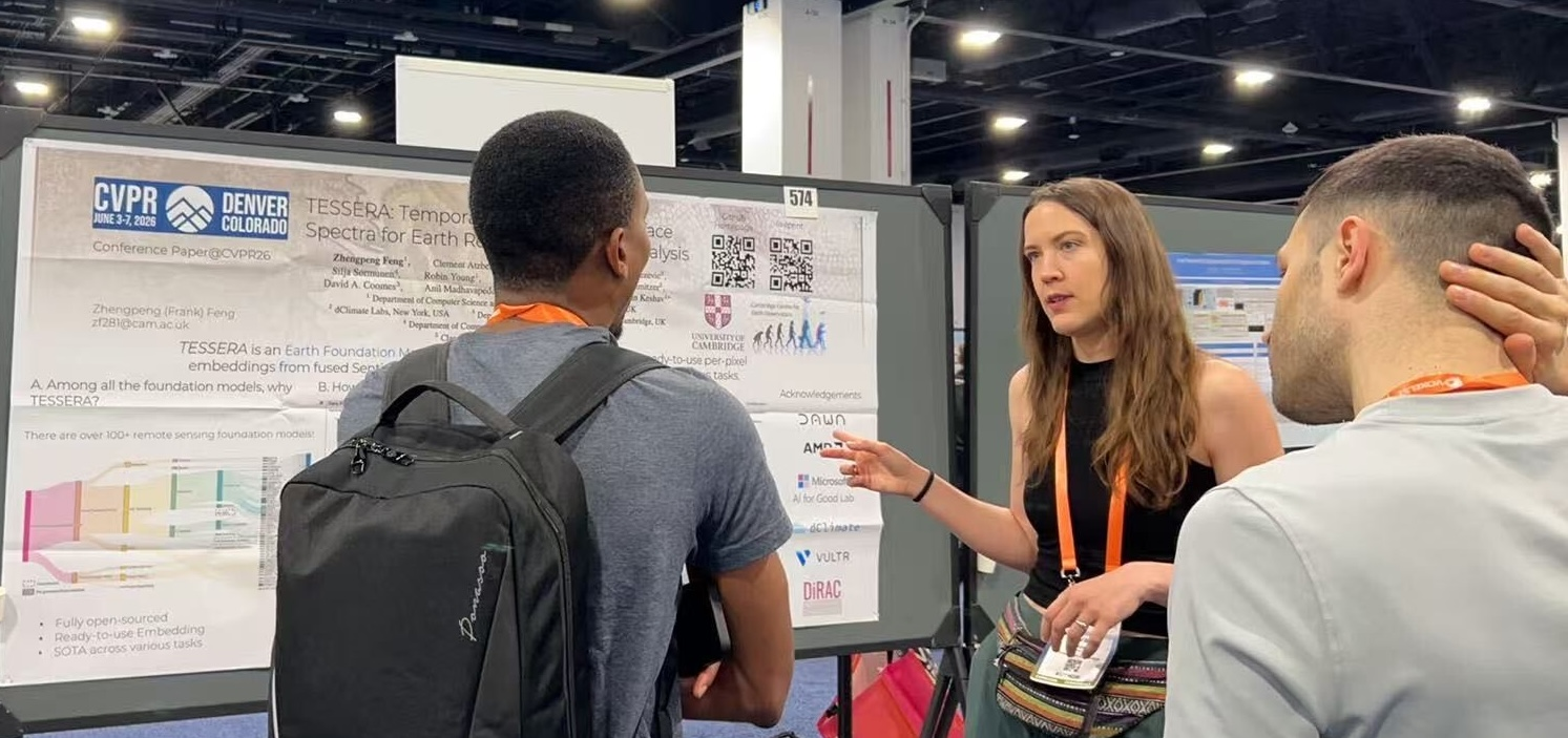 Jovana Knezevic presents Tessera poster at CVPR26 Jovana Knezevic presents Tessera poster at CVPR26