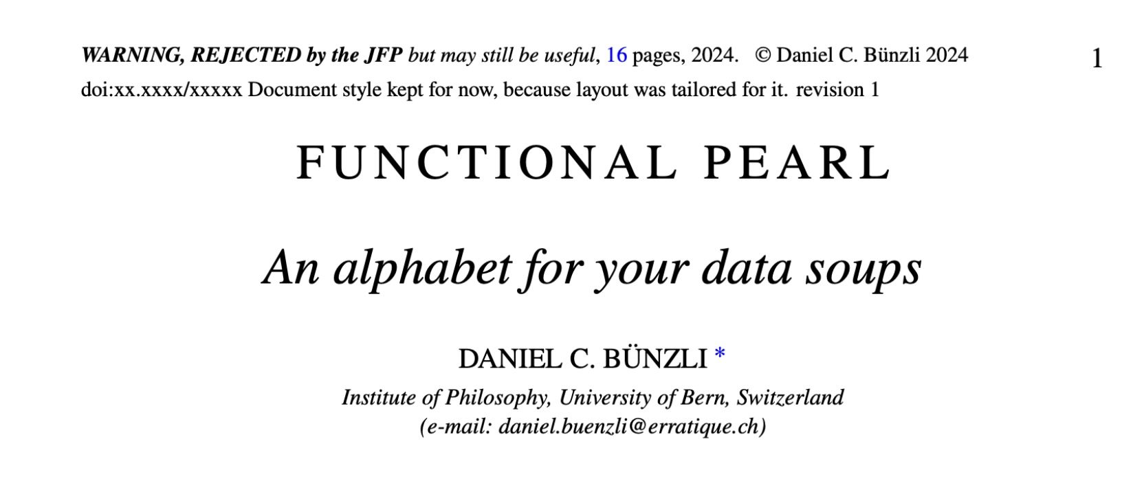 Daniel wrote a nice paper about the combinator magic behind jsont Daniel wrote a nice paper about the combinator magic behind jsont