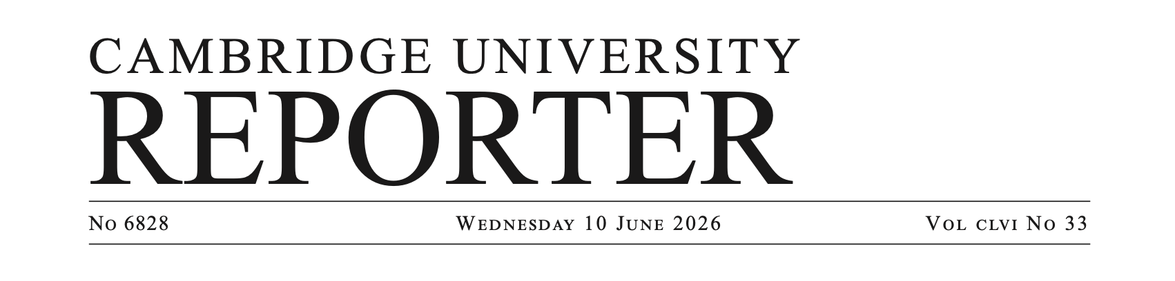In week 6828 of Cambridge University's existence did I get bumped up the pecking order a bit