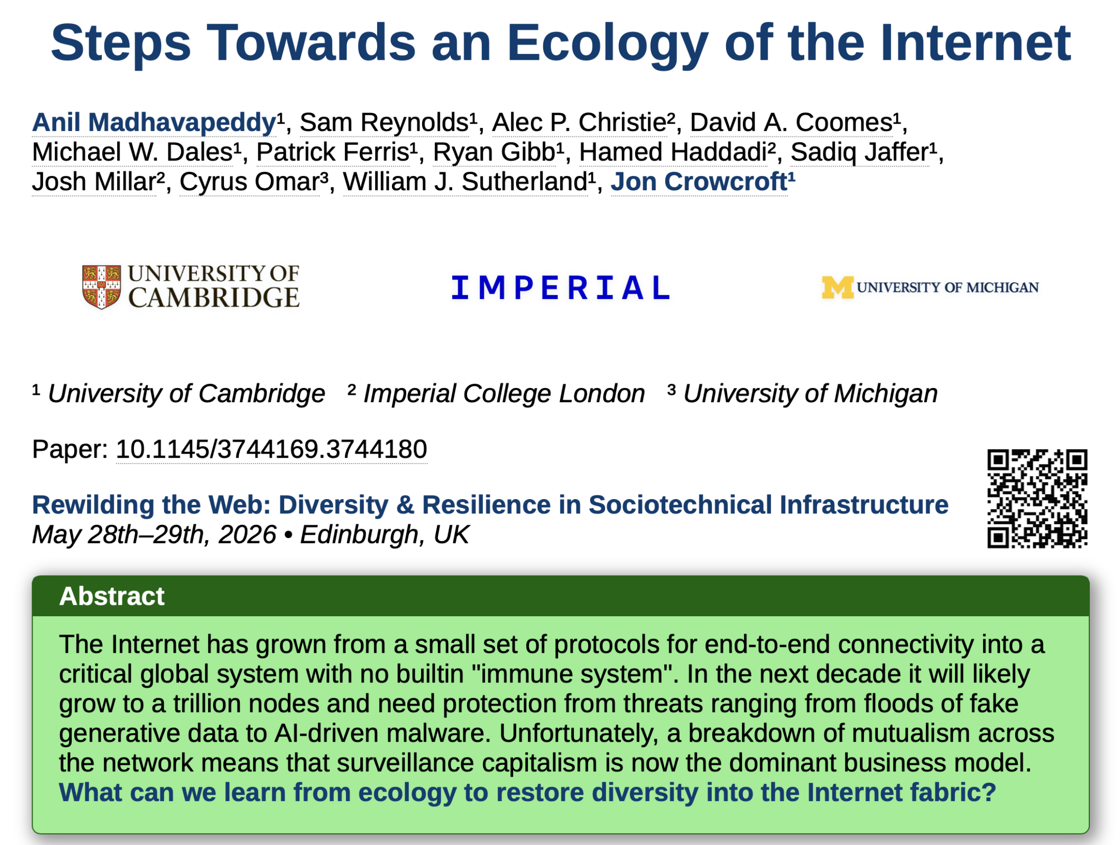 Slides for our ecological Internet presentation, courtesty of Slipshow Slides for our ecological Internet presentation, courtesty of Slipshow