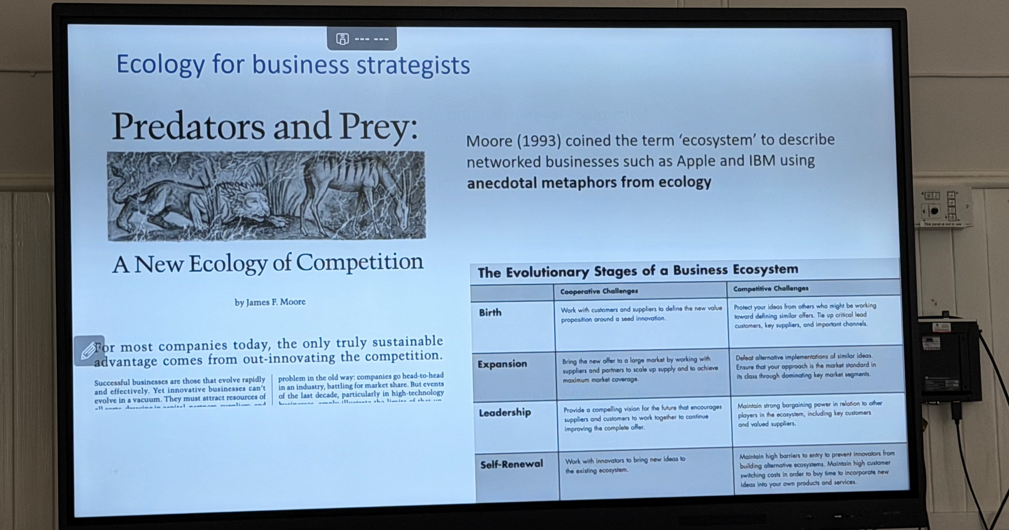 Elena Rovenskaya on the new ecology of competition in digital ecosystems Elena Rovenskaya on the new ecology of competition in digital ecosystems