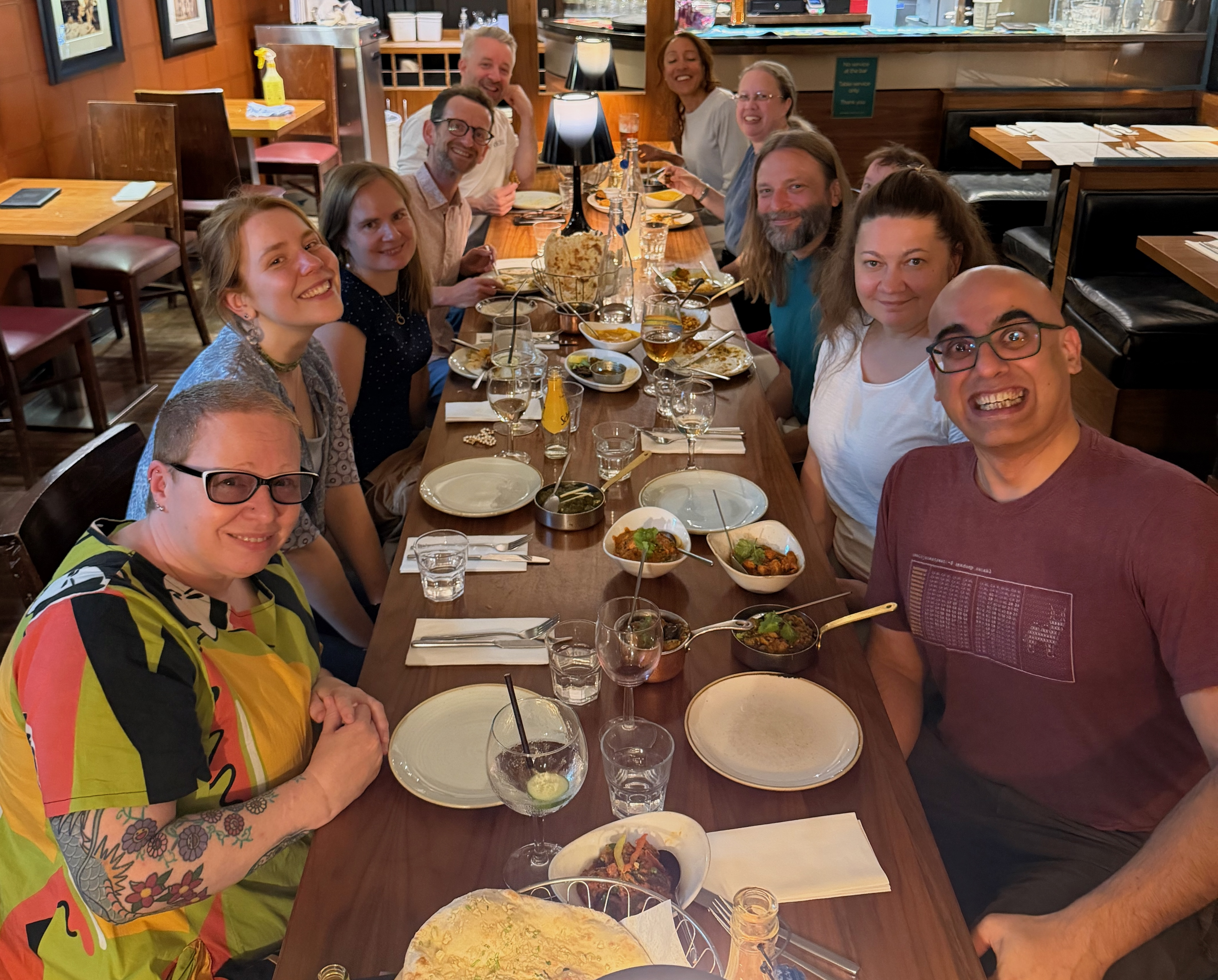 Thank you to Kate and Dave for organising a splendid workshop dinner afterwards! Thank you to Kate and Dave for organising a splendid workshop dinner afterwards!