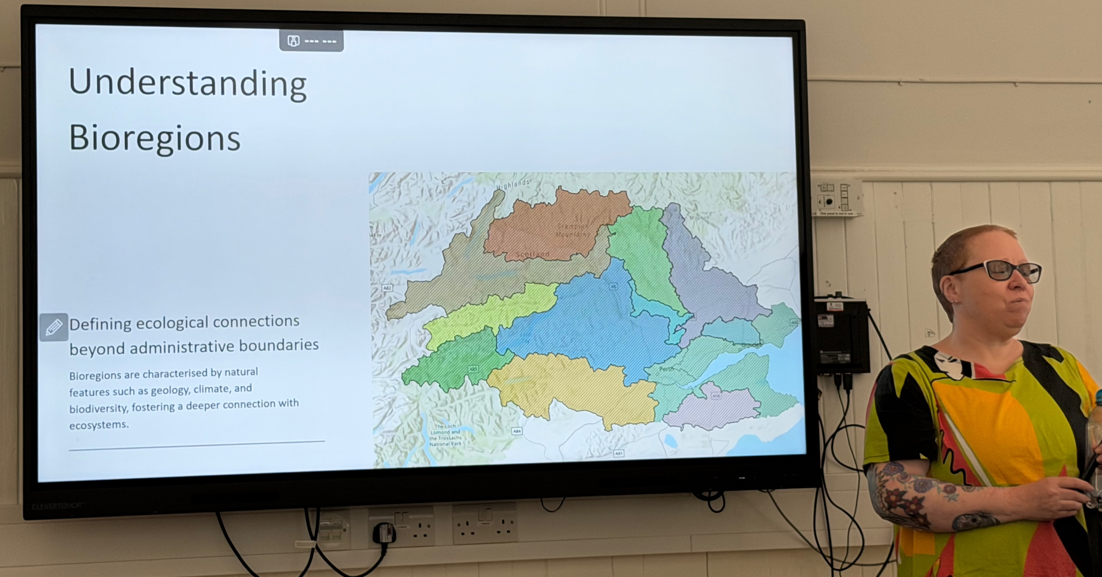 Showing the Tayside ecoregion (which is much bigger than I thought it was when I heard the term!) Showing the Tayside ecoregion (which is much bigger than I thought it was when I heard the term!)