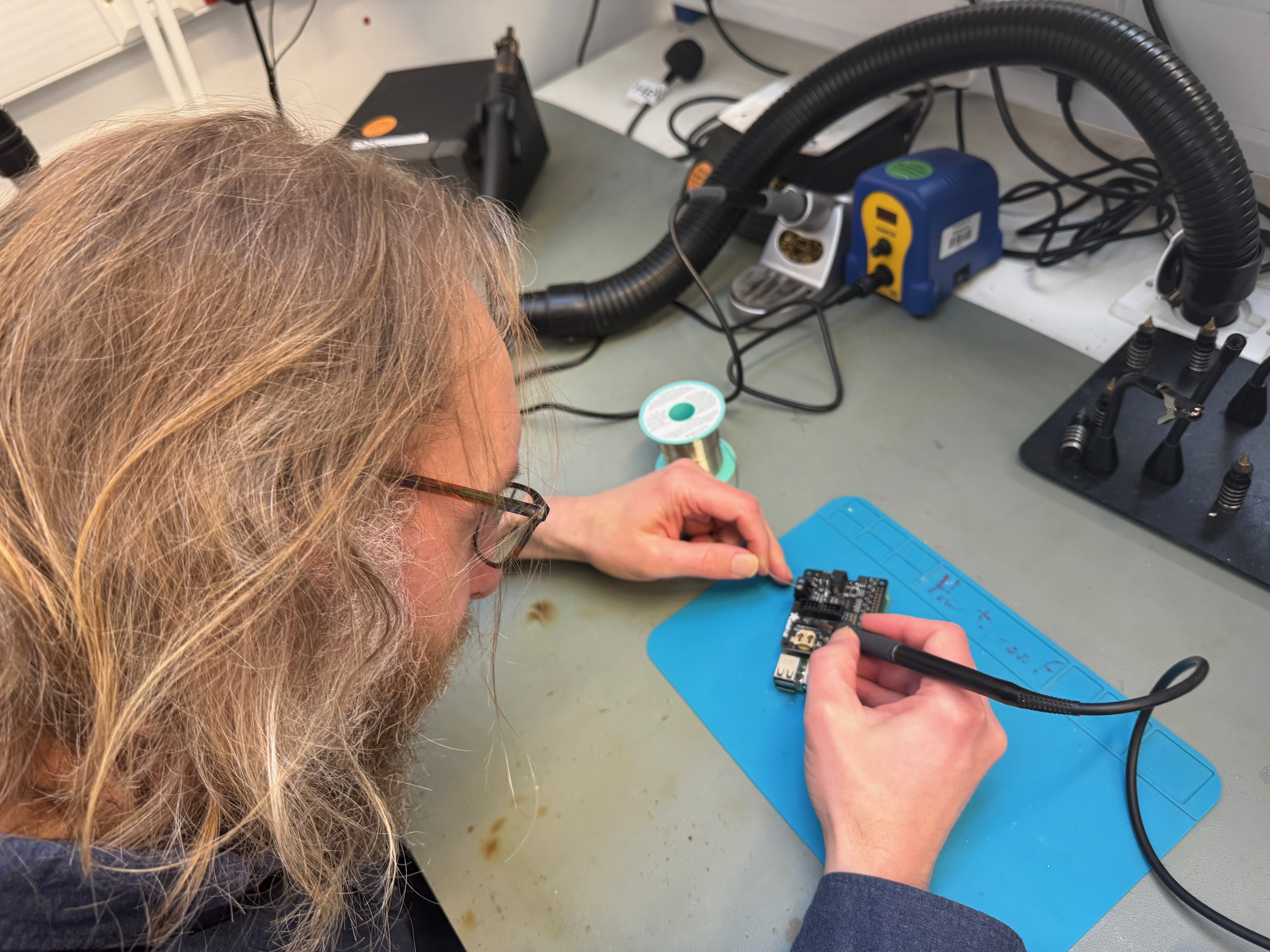 Deploying my local friendly agentic soldering machine otherwise known as Michael Dales