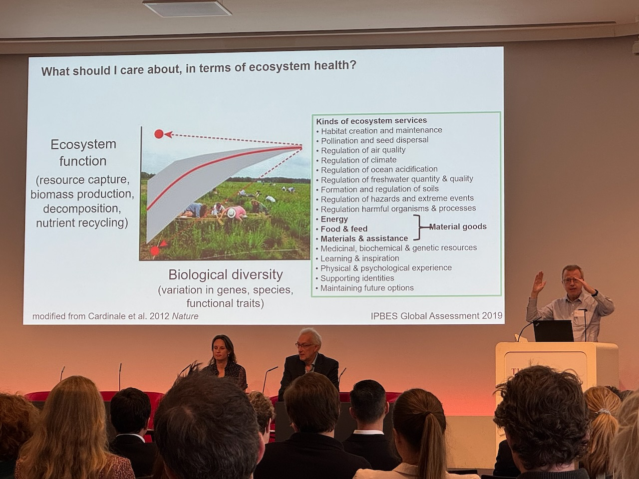 Ecosystem function vs health