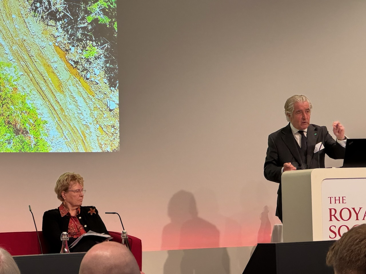 Tony Juniper speaking.