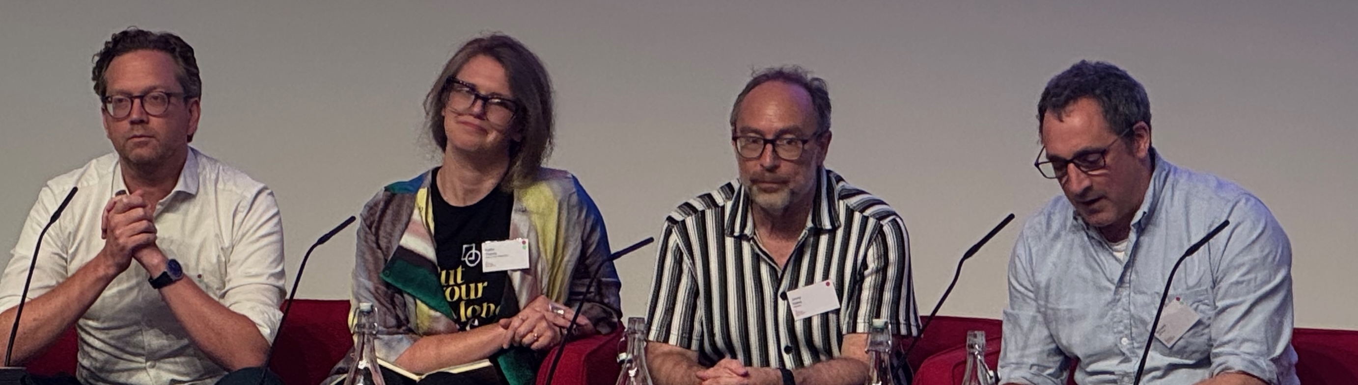 Hylke Koers, Kaitlin Thaney, Jummy Wales and Ian Mulvany