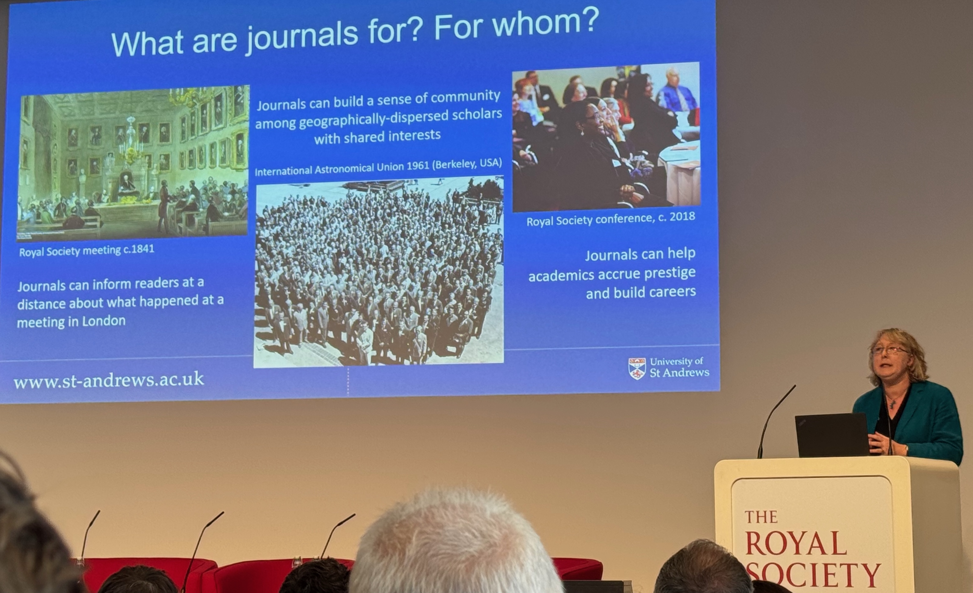 Professor Aileen Fyfe talks publishing history
