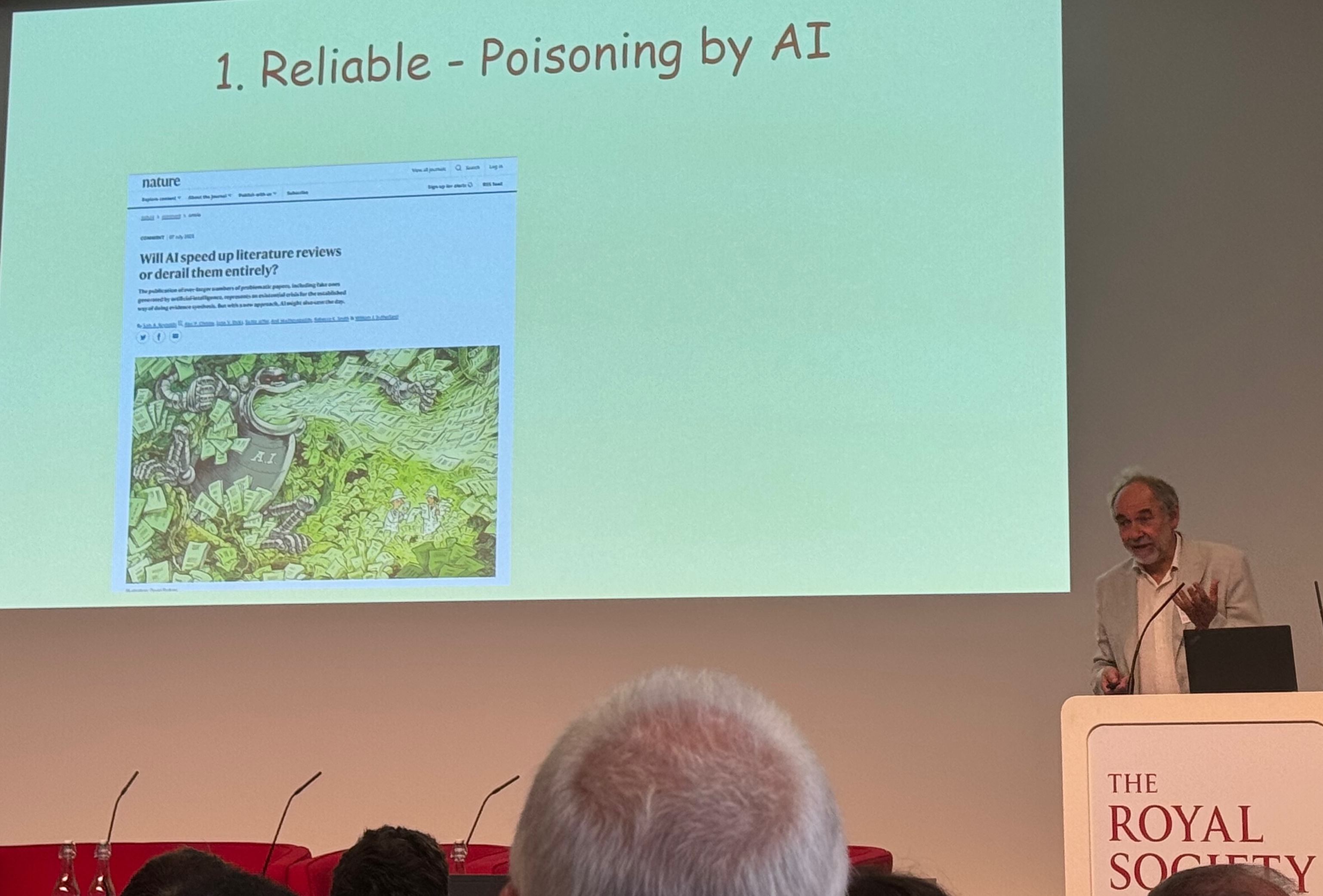 Bill talks about our recent AI poisoning piece