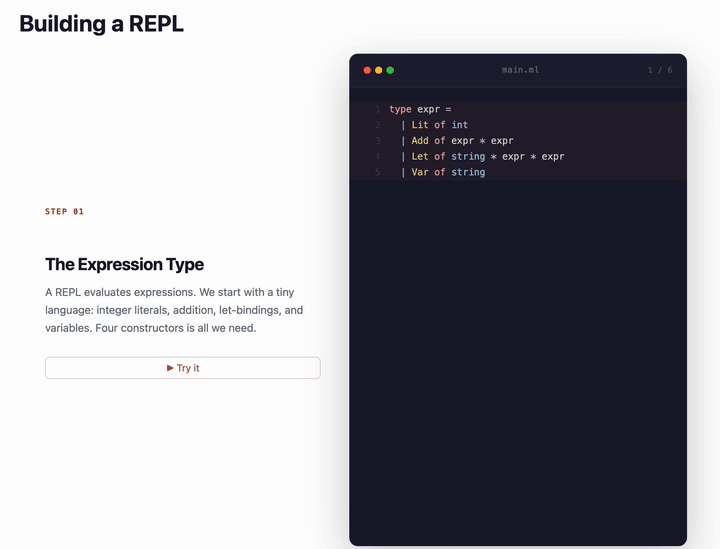 You can now do scrolly tutorials with a single line of extra markup!