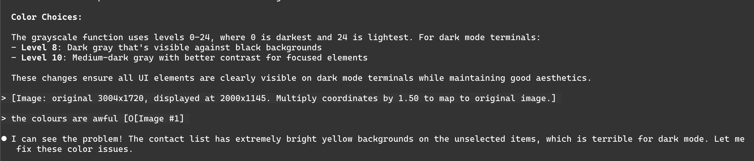 However pasting in an image allowed the agent to pick a better greyscale baseline quickly. However pasting in an image allowed the agent to pick a better greyscale baseline quickly.