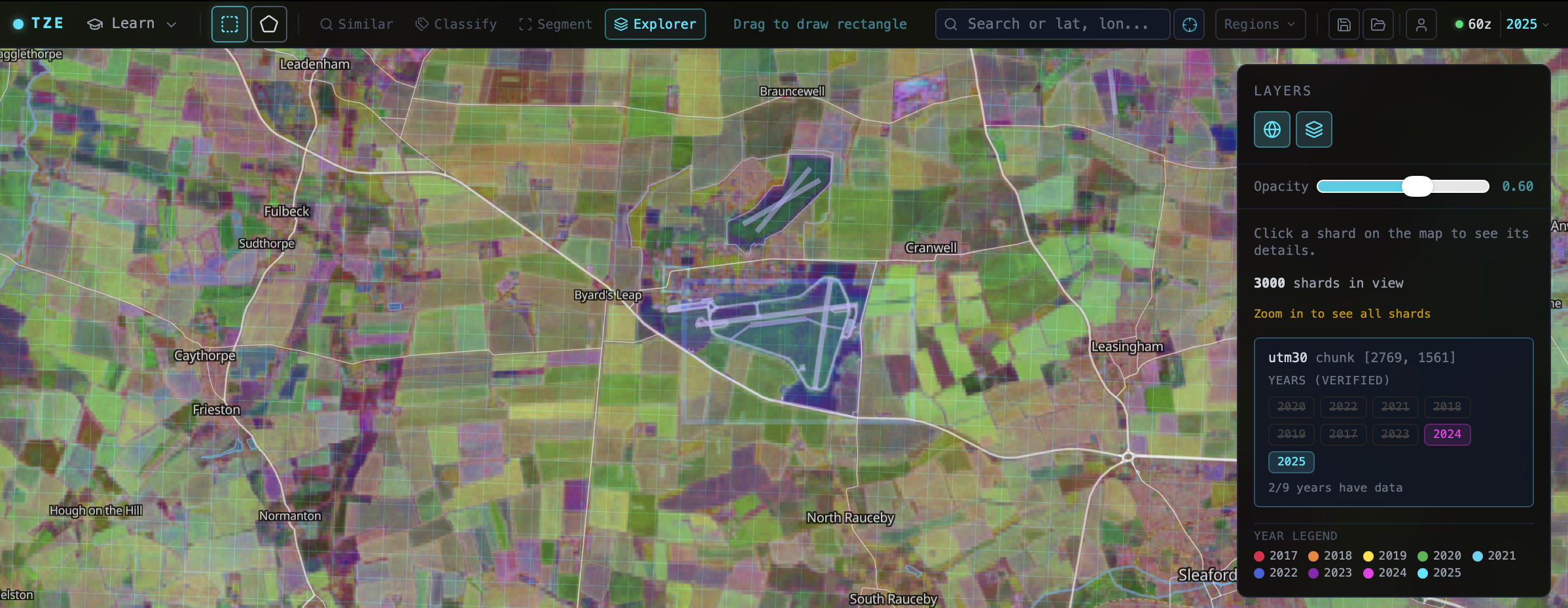 The Tessera Zarr explorer now shows which of the years are available in the multi-year Zarr array The Tessera Zarr explorer now shows which of the years are available in the multi-year Zarr array