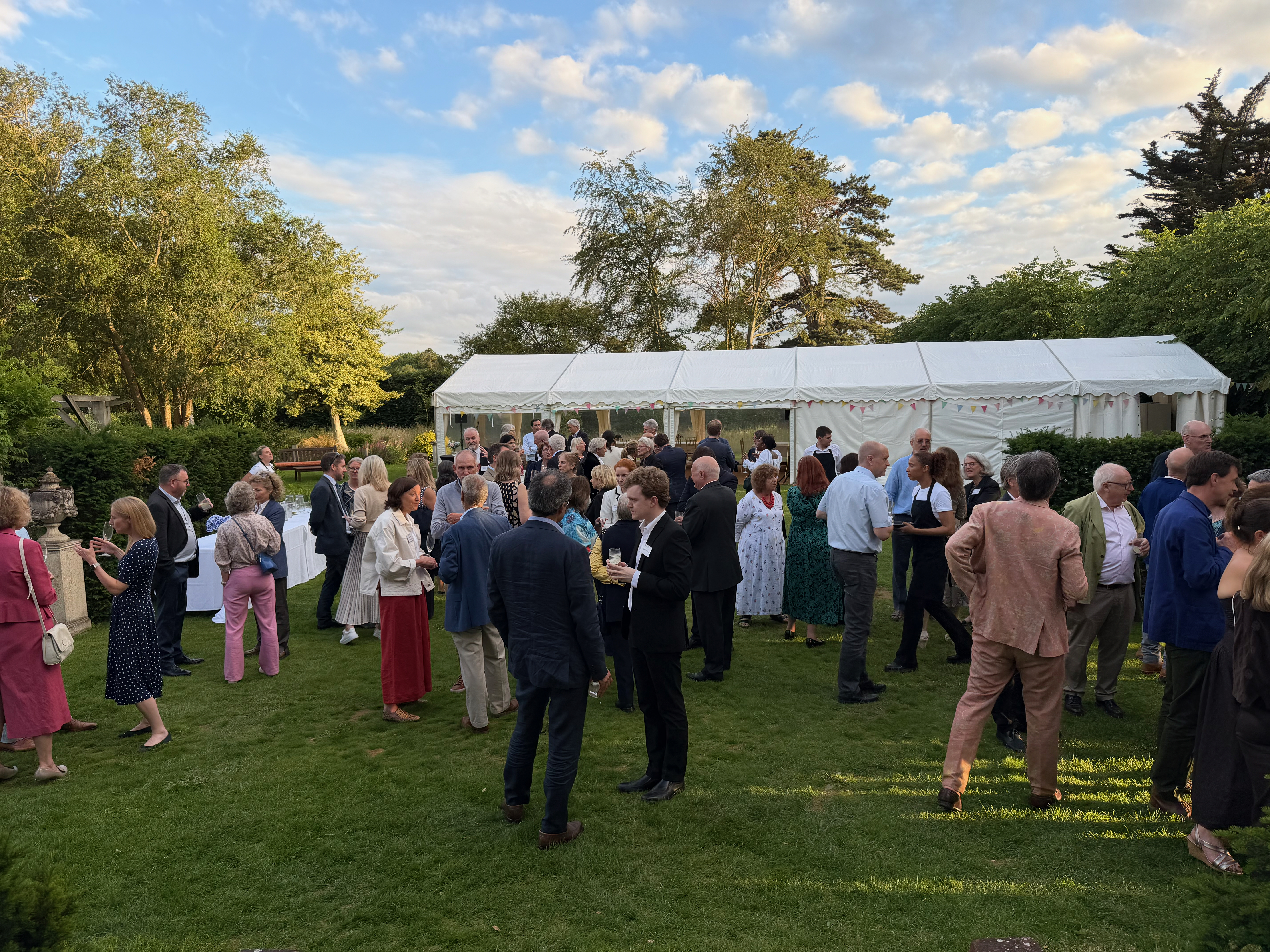 Over at the Vice Chancellor's garden party