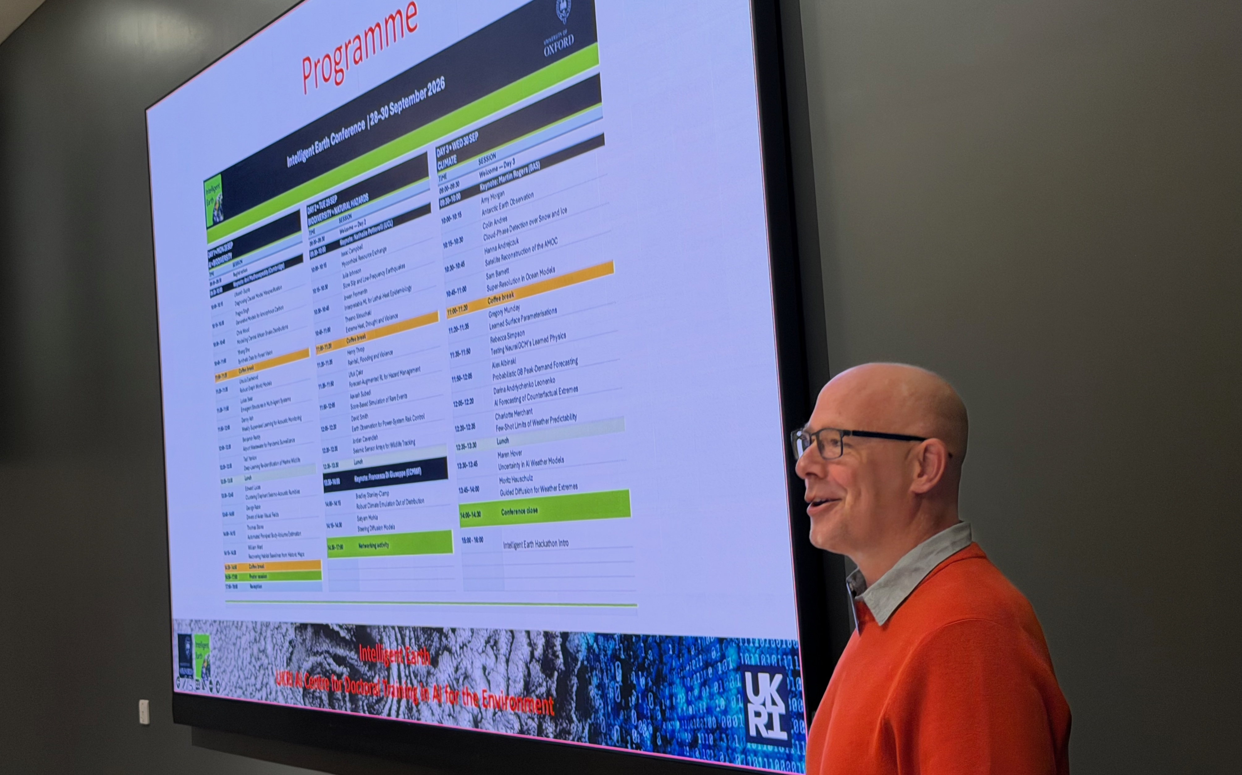 Philip Stier introduces the program for the three days
