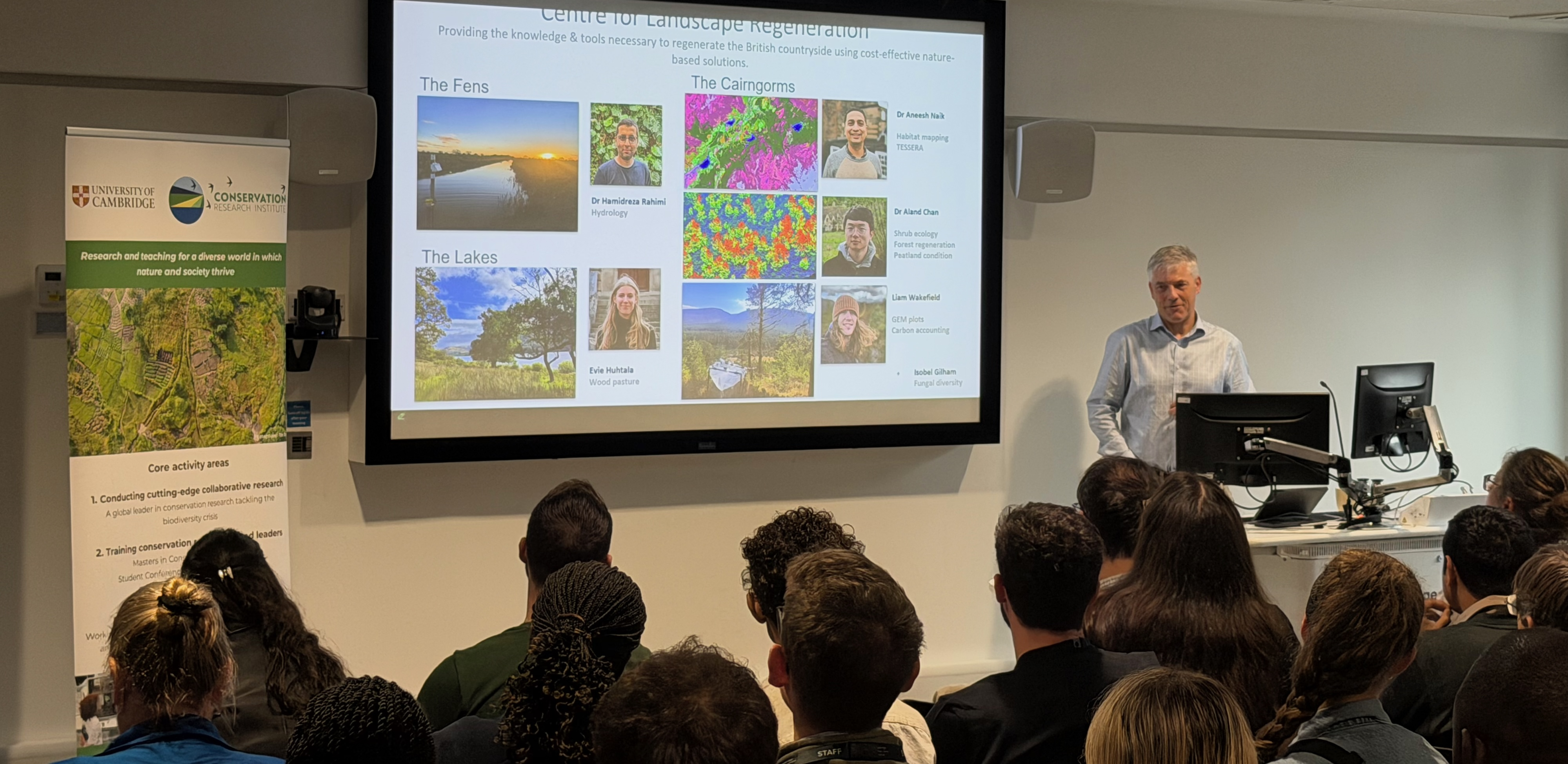 David Coomes explains the Centre for Landscape Regeneration