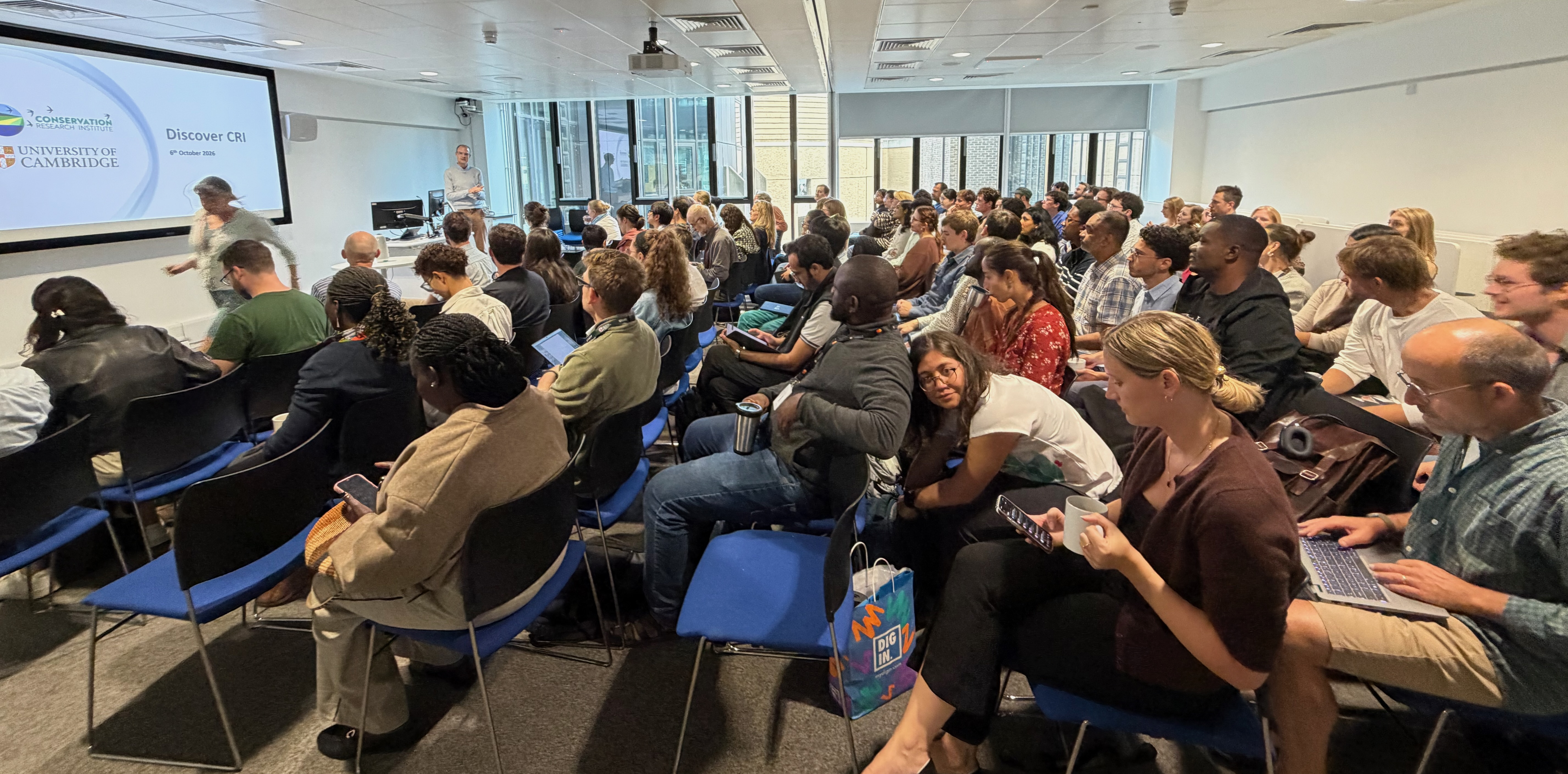 A packed Discover CRI!