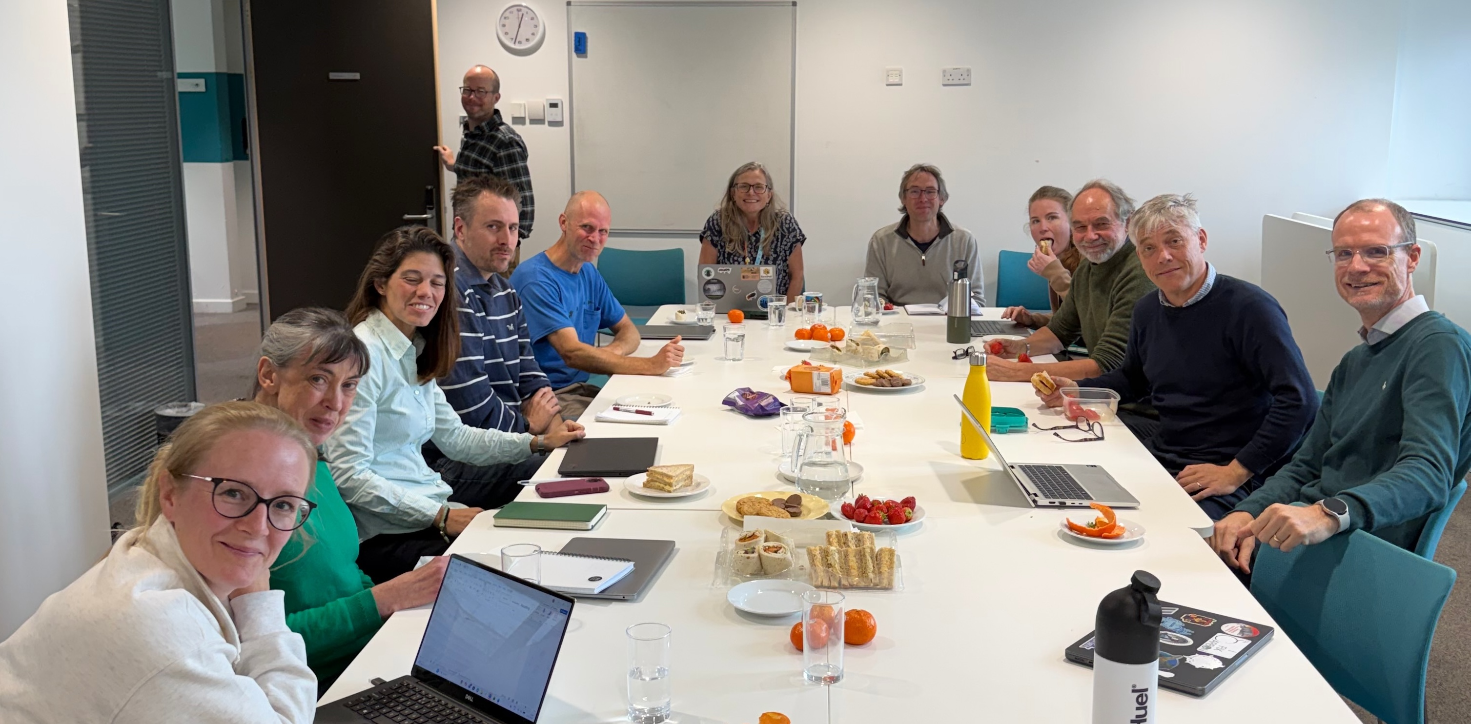 The Conservation Research Institute management team assembles!
