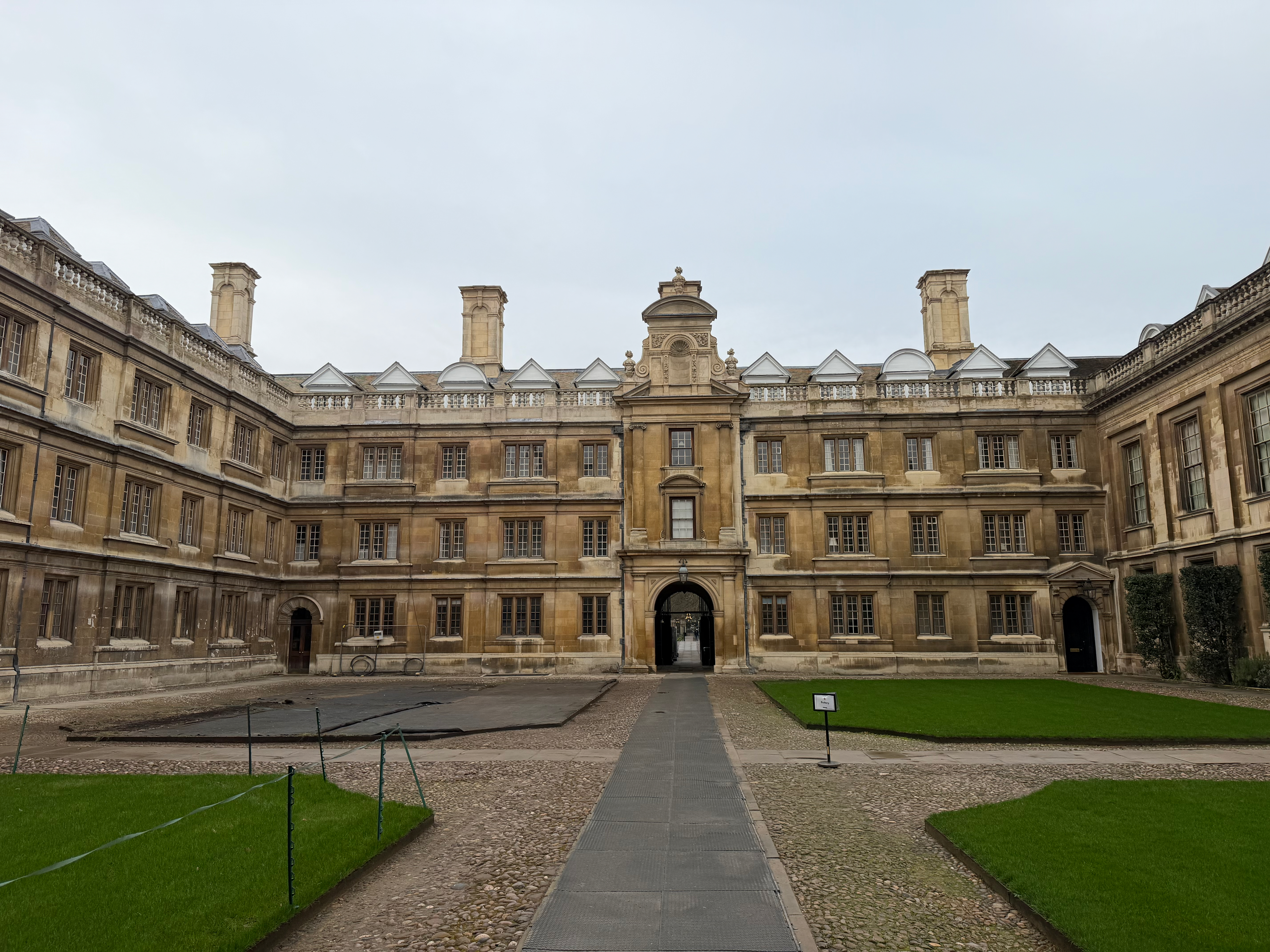 Thanks Jon Sterling for letting me look around Clare College and see the restored buildings; the scaffolding just came down!
